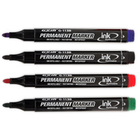 Gxin G-113B quatre couleurs Vente en gros usine marqueur permanent couleur vive séchage rapide alcool marqueur permanent stylo pour l'étude