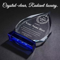 Trophée personnalisable avec texte, logo, photo pour entreprise, trophée en acrylique pour adultes, étudiants, salle de classe
