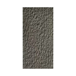 Revêtement mural flexible en cuir PU imitation pierre, à larges rayures, fin et léger, pour la décoration artistique, vente en gros - Product Image 5