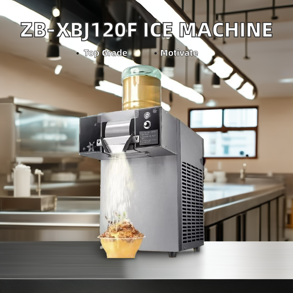 ZB-XBJ120F Snow Machine - Efficient Ice Production Solutions