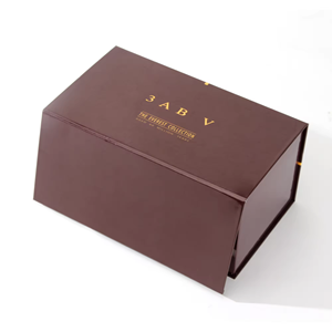 Caja de regalo magnética personalizada con asa Caja plegable Juego de regalo magnético Caja de cosméticos - Product Image 2