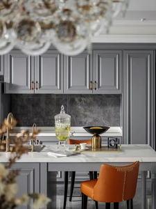 乔治集团现代独特家居厨房家具岛推车储物柜防水壁纸漆批发 - Product Image 2