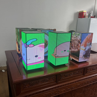 Écran LED Rubik's Cube Bords droits Piliers carrés Rectangulaire Écran publicitaire Tête de porte Panneau Bar KTV Rubik's Cube
