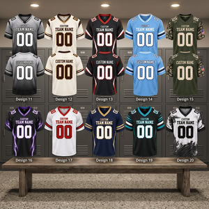 Camiseta de Fútbol Americano para Entrenamiento, Ligera, 100% Poliéster, Secado Rápido, Transpirable, Colores Personalizados - Product Image 3