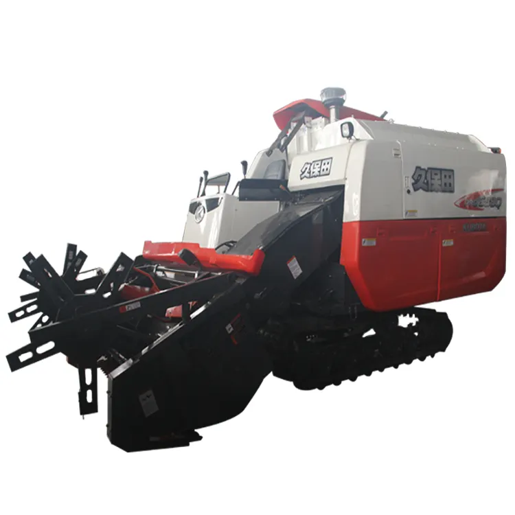 Second-hand combine harvester kubota rice harvester combine PRO688 wheat cutting machines for farm