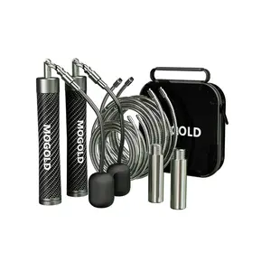 <span class=keywords><strong>Corde</strong></span> <span class=keywords><strong>à</strong></span> <span class=keywords><strong>Sauter</strong></span> Cross Rope Lestée en PVC Interchangeable avec Logo Personnalisé Unisexe 1lb et 2lb pour le Fitness - Product Image 1