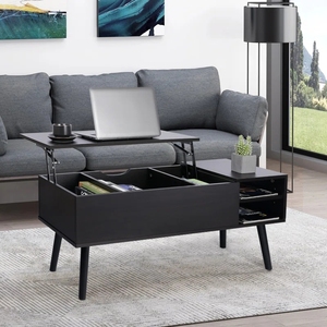 Cina fabbrica di legno moderno ascensore tavolo Basse Couchtisch Mesa De Centro De Centro tavolo Para <span class=keywords><strong>La</strong></span> Sala - Product Image 6