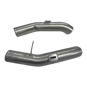 Tubo de Admisión de Aire Frío de Aluminio y Plástico para Nissan R35 <span class=keywords><strong>GTR</strong></span> 350z, Aplicación de Filtro de Aire para Motor de Automóvil - Product Image 1