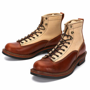 Producto Popular: Botas de Senderismo Casuales Inglesas Hechas a Mano para Hombre, de Cuero Vacuno, Aptas para Uso en Exteriores, Botas Chukka de Seguridad para Hombre - Product Image 2