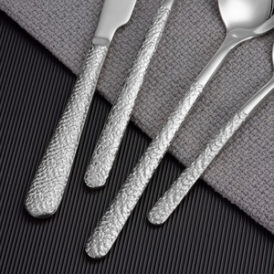 High Quality Modern <b>Dinnerware</b> <b>Sets</b> Home Kitchen Decor 304 Stainless Steel Knife Fork Spoon Premium Cutlery <b>Set</b> <b>for</b> Dinner - Product Image 4