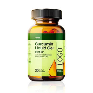 Maßgeschneiderte <span class=keywords><strong>Curcumin</strong></span>-Softgel-Kapseln OEM Verbesserte Knochendichte-Nahrungsergänzungsmittel für Erwachsene 60 Stück 24 Monate Haltbarkeit Hergestellt in China - Product Image 1