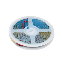 Lampu Strip COB Fleksibel Profil Tinggi 5v 8mm 320leds/m untuk Dekorasi Pencahayaan Kabinet Kamar Tidur Dapur