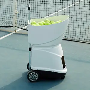 Yizhi Training Single Launcher Praktijk Vending Verkoop Vakum Blaasvormzak Bal Bal In Drukbuizen Tennisbalmachine