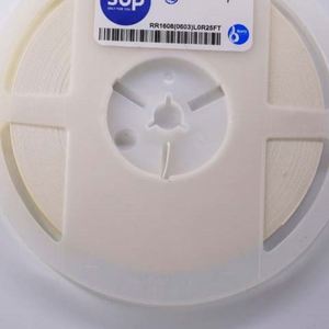 Factory Direct RR1608 0603L0R25FT 0603 1608 Resistors SMD Low Resistance Resistors 0.25ohm 1% 1/10W Thick Film Resistor - Product Image 1