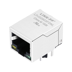 REA-126BAK1A HY911137A RB1-2M659W1A 1000 Base-t avec Led RJ45 Prise Connecteur - Product Image 1