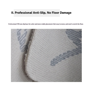 <span class=keywords><strong>Tappeto</strong></span> da <span class=keywords><strong>Bagno</strong></span> <span class=keywords><strong>Moderno</strong></span> in Poliestere Felpato, Antiscivolo, Spesso, per Ingresso, con Tappetino Assorbente, Motivo Originale, Lavabile - Product Image 5