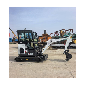 Miniexcavadora Bobcat E20 Usada, Orugas de Goma Originales, Equipo de Construcción Pequeño, Excavadora Bobcat de Segunda Mano - Product Image 2