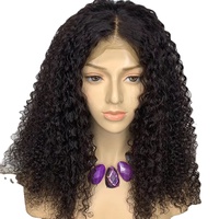 Pelucas de Cabello Humano Birmano Ondulado Profundo Ombre Marrón para Mujer, Sin Pegamento 2T, Pelucas Frontales de Encaje HD 13*6, Rubio Ceniza, Liso Extremo 13*4