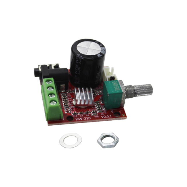 12V 10W PAM8610 Mini Class D Stereo Amplifier Board Pure Communication & Networking Product
