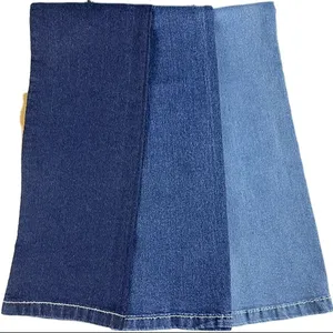 Factory Hot Selling Indigo Jeans Denim Fabric Cotton 7.2oz Woven Stone Washed Denim Fabric