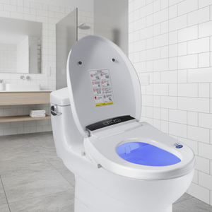 Nouveau style 2024, <span class=keywords><strong>prix</strong></span> réduit, <span class=keywords><strong>abattant</strong></span> de toilettes intelligent allongé en plastique avec fonction de lavage des fesses, bidet intelligent <span class=keywords><strong>japonais</strong></span> pour salle de bain - Product Image 5