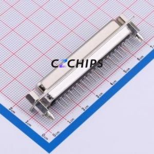 X0237FT7B5 D-Sub/VGA Connector Through hole Component (THT) Connector Standard D-Sub Female 37P Through Hole - Product Image 2