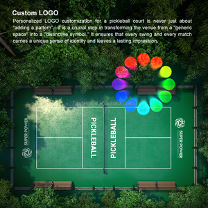 Lapangan <span class=keywords><strong>Pickleball</strong></span> Tahan UV Luar Ruangan Dalam Ruangan Terbaik Semua Lapangan <span class=keywords><strong>Pickleball</strong></span> Paddle Court - Product Image 4