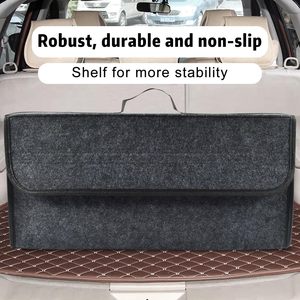 Contenedor de Carga para Auto de Alta Capacidad, Diseño Moderno, Bolsa de Almacenamiento Plegable para Autos, Organizador de Maletero de Plástico PET, Bolsa de Almacenamiento para Auto - Product Image 3