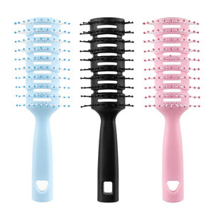 Peluquerí<span class=keywords><strong>a</strong></span> peine estilista <span class=keywords><strong>nueve</strong></span> filas peine cojín <span class=keywords><strong>de</strong></span> aire masaje pelo recto tricolor peine - Product Image 5