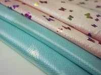 Arc-en-ciel Couleur Feuille Fleur Plume papillon Conception sur arc-en-ciel Collage Tissu