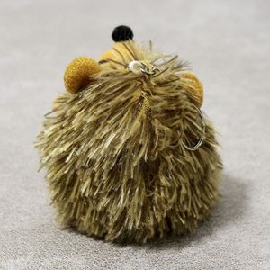 Vente en gros de <span class=keywords><strong>porte</strong></span>-clés en peluche mignon en forme de petit hérisson de 10 cm, jouet créatif, pendentif <span class=keywords><strong>porte</strong></span>-clés pour cadeau d'enfant - Product Image 4