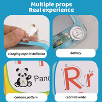 Tablette d'écriture LCD éducative multifonctionnelle pour enfants - Fonction de copie, effacement en un clic, suspendable