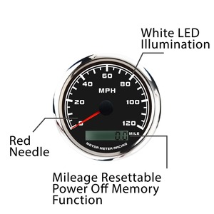 2 Inch <b>12V</b> <b>DC</b> Mechanical Temperature Gauge 52mm Digital Water Temp Gauge for Excavator MM433424 1.8M - Product Image 2