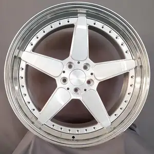 2-piece forged wheels 5x112 rims 19 20 21 22 inch wheel any car alloy 2 piece multi spoke for 2024 Palisade