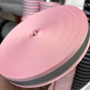 5 Cm Phản Quang Cảnh Báo An Toàn Trim Dải May Trên Polyester Huỳnh Quang Vải Polyester Chất Liệu Phản Xạ Glow Vải Băng - Product Image 2