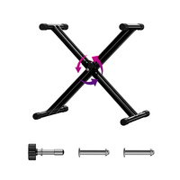 Support de clavier TERENCE X Style, réglable, pliable, en métal, portable, vente en gros