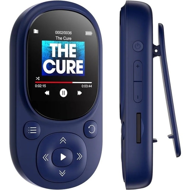 Clip Mp3 Music Player with BT 5.0,Lossless Sound Sports 32GB MP3 Player Support FM Radio Voice Recording and up to 128GB TF Card