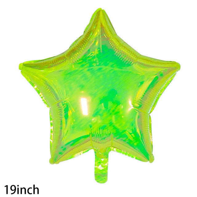 ดาวสีเขียว19นิ้วมีสีสัน