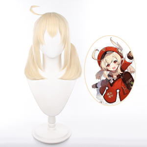 Ainizi, Nueva Llegada, Pelucas de <span class=keywords><strong>Cosplay</strong></span> de <span class=keywords><strong>Klee</strong></span> en Color Oro Leche, Nueva Versión de <span class=keywords><strong>Genshin</strong></span> <span class=keywords><strong>Impact</strong></span> para Mujer - Product Image 1