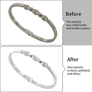 Gran oferta OEM logotipo personalizable 20*15cm paño de pulido de joyería de gamuza de cuatro capas paño de pulido de plata de alta calidad para joyería - Product Image 5