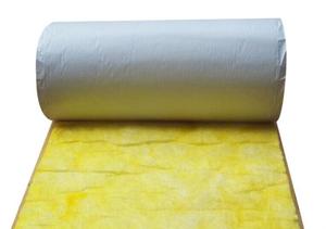 Feuille <span class=keywords><strong>de</strong></span> <span class=keywords><strong>laine</strong></span> <span class=keywords><strong>de</strong></span> <span class=keywords><strong>verre</strong></span> industrielle PERFECT avec revêtement FSK thermoscellant |   Film blanc ignifuge, <span class=keywords><strong>isolation</strong></span> en tissu noir - Product Image 4