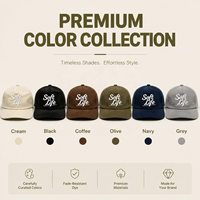 Gorras de Lujo Originales de Pana Crema con Cierre a Presión, Bordado Estético Discreto, Gorra Curada de Boutique