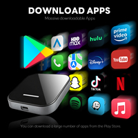 Android 16 Universal CarPlay Ai Box AI-996 TSL 8G+128G Equipado con Qualcomm Snapdragon de 8 núcleos