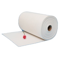 Joint d'isolation thermique en fibre céramique résistant à la chaleur industrielle de 1 mm à 6 mm, papier isolant 1260