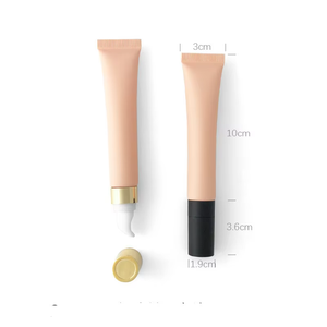 Tube en plastique de 10 ml, 15 ml, 20 ml pour l'emballage cosmétique, tube pour soins de la peau, tube pour crème pour les yeux, crème pour le visage, tube à rouge à lèvres avec applicateur - Product Image 6