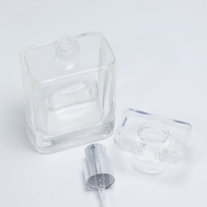 Empty Luxury Custom clear Black Hand Closed 30ml 50ml 100ml Spray Perfume <b>Bottle</b> with Pump - Product Image 4