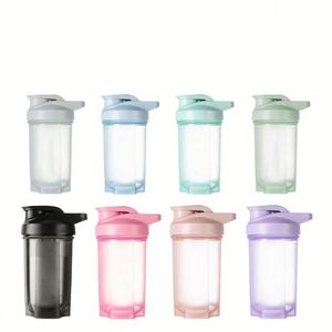 Botella de Proteína Personalizada de 500 ml, Libre de BPA, con Asa, Portátil, para Deportes al Aire Libre, Fitness, Bebidas, Venta al Por Mayor - Product Image 1