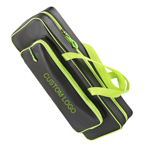 Custom Logo Fishing Rod Bag Case Double Handle Oxford Cloth Two-Layer Zipper Closure Unisex Sports Style bag <b>waterproof</b> <b>backpack</b> - Product Image 1