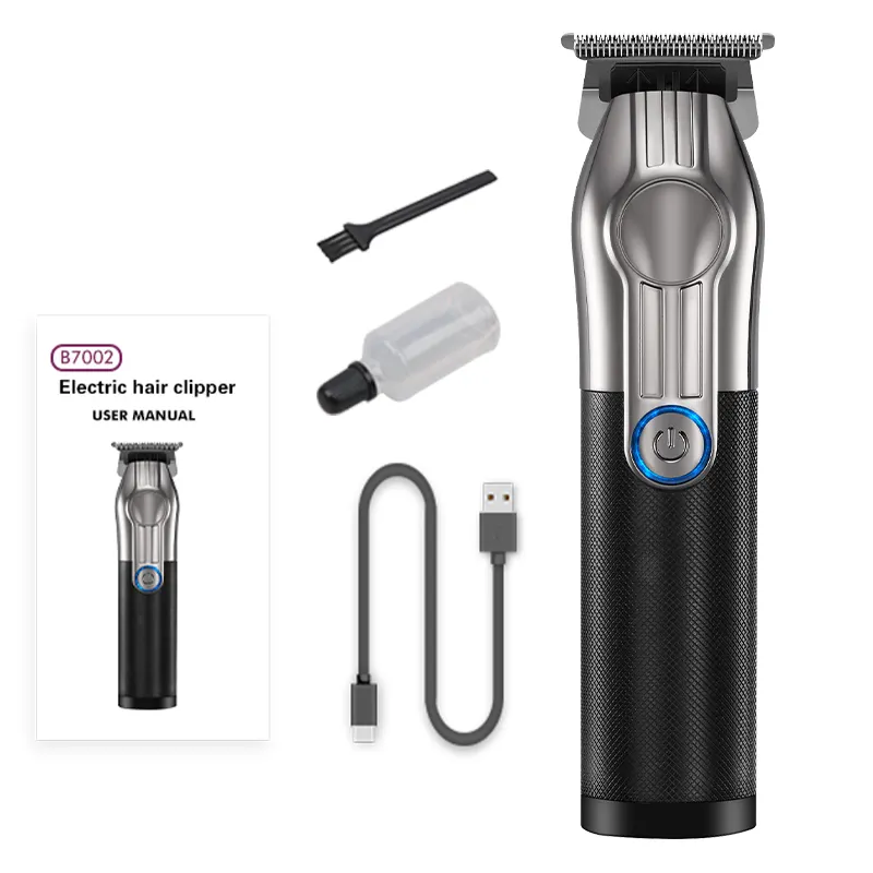 Amazon Hot Sell Wireless Hair Clipper Low Noise Professional Hair Trimmer USB Hair Trimming Machine For Men
