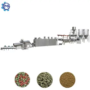 Factory Direct animal feed pellet machine Diesel Floating Fish Feed Mill Pellet Extruder Machine